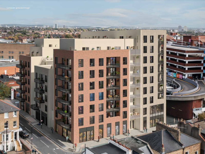 伦敦·卡克斯顿广场 Caxton Square 外立面