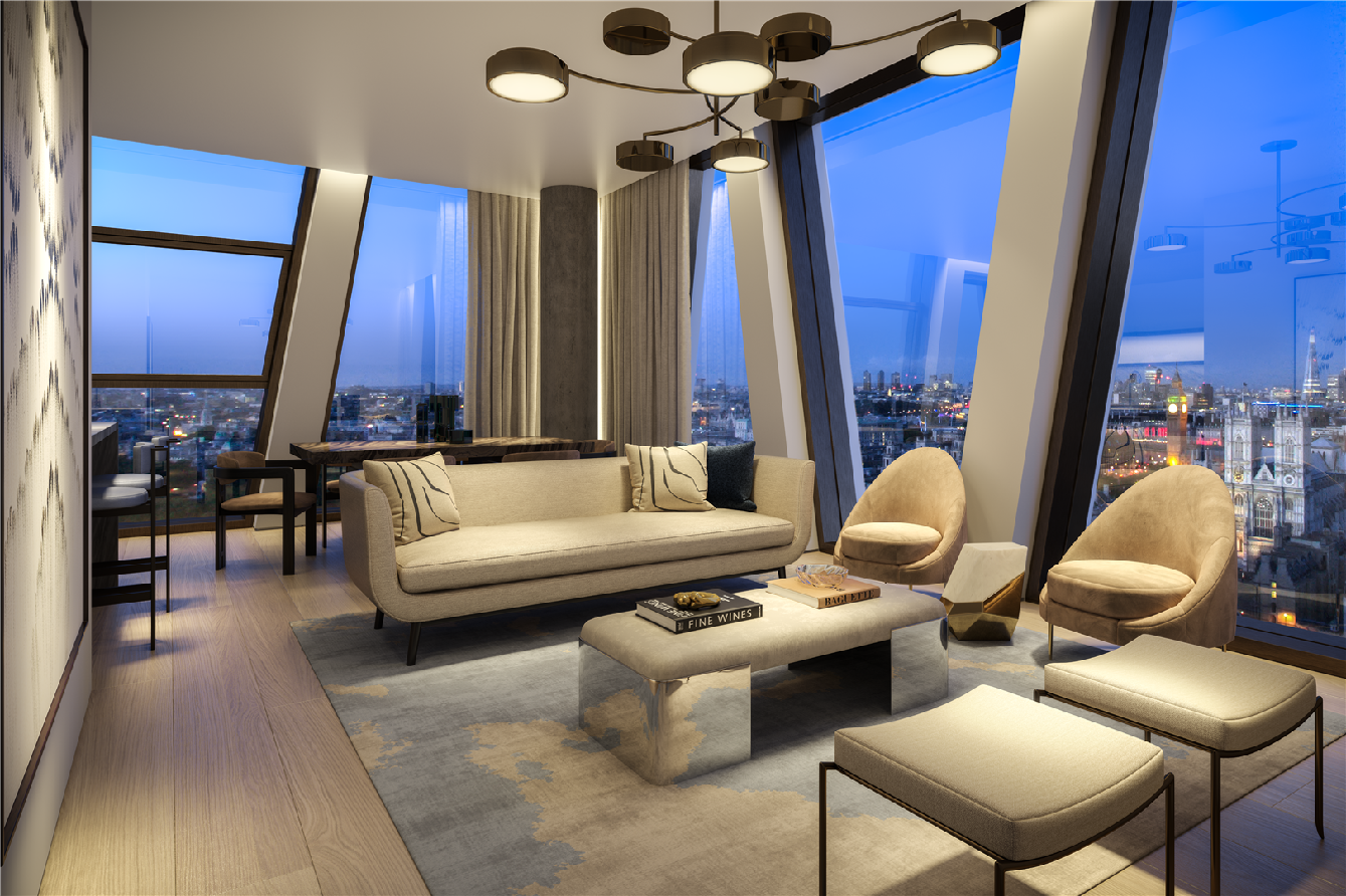 伦敦·柏蔚 The Broadway 样板间