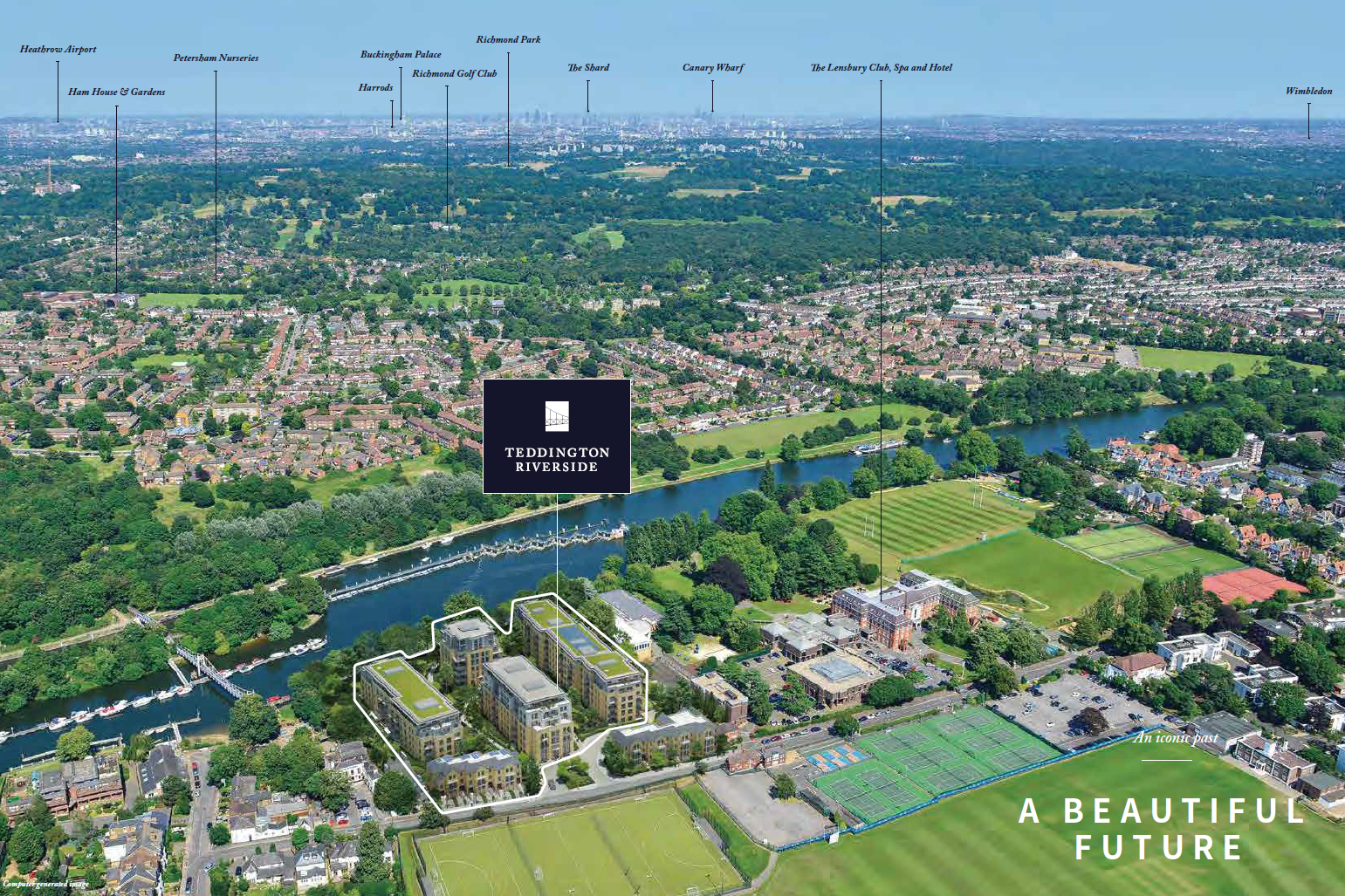 伦敦· 泰丁顿河畔 Teddington Riverside 配套