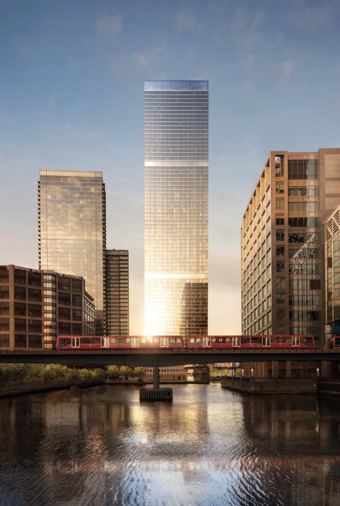 伦敦·水域铂景 Landmark Pinnacle 外立面