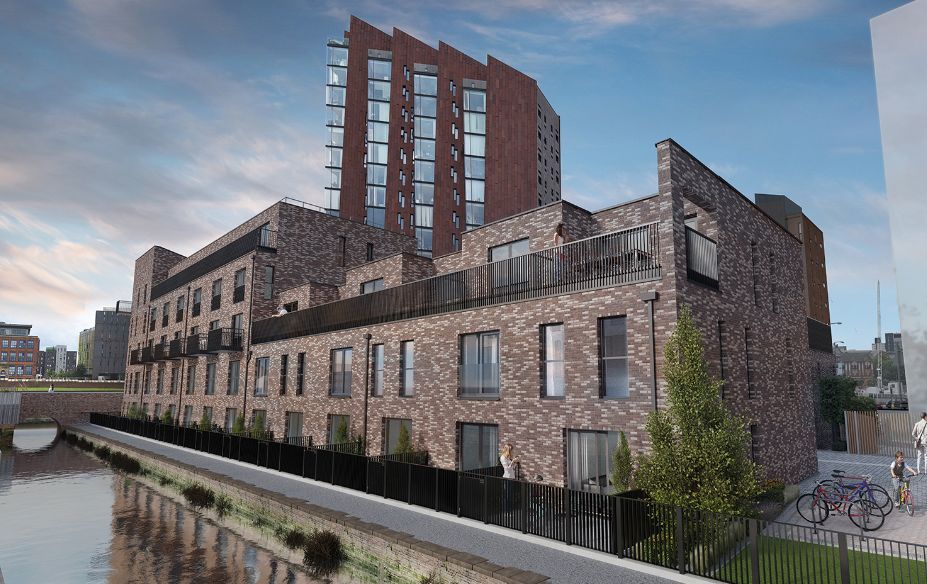 曼彻斯特·3房·Lockgate Mews 外立面