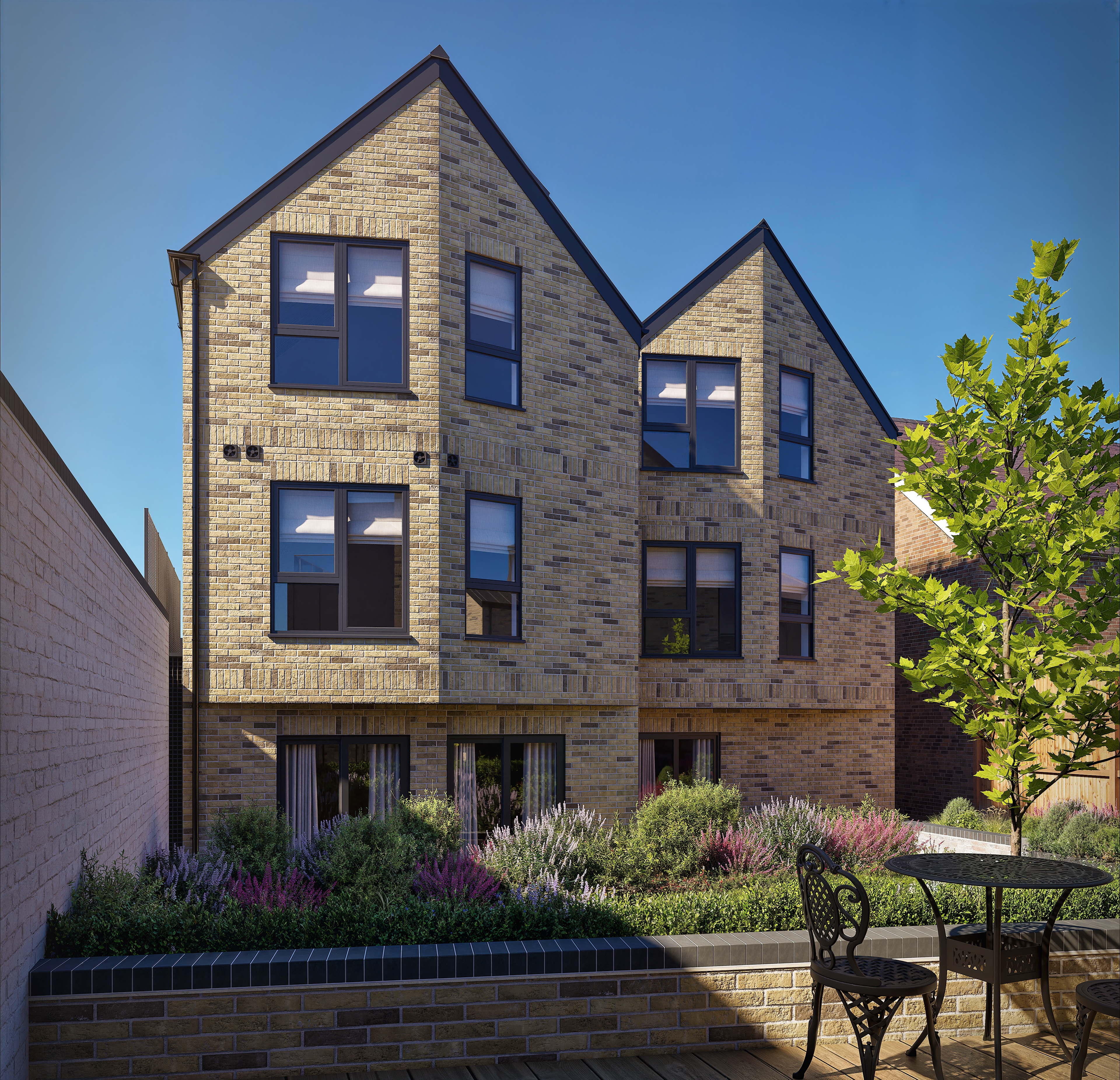 伦敦·Old York Mews 外立面