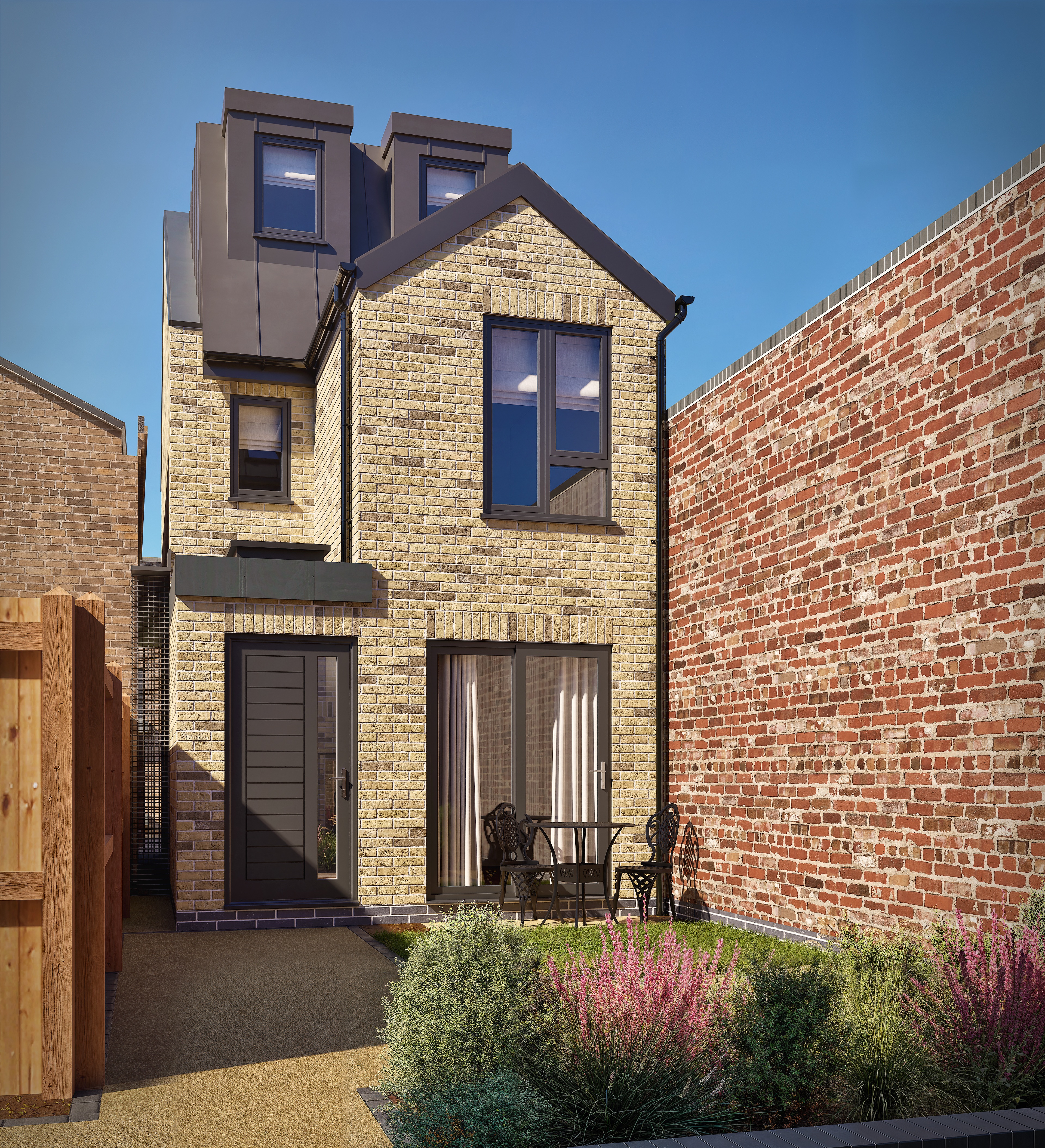 伦敦·Old York Mews 外立面