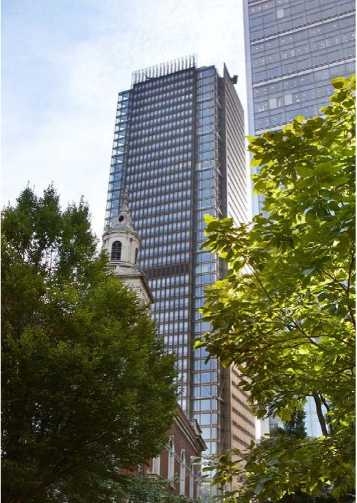 伦敦·主教门广场 One Bishopsgate Plaza 外立面