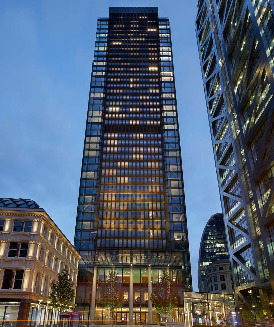 伦敦·主教门广场 One Bishopsgate Plaza 外立面