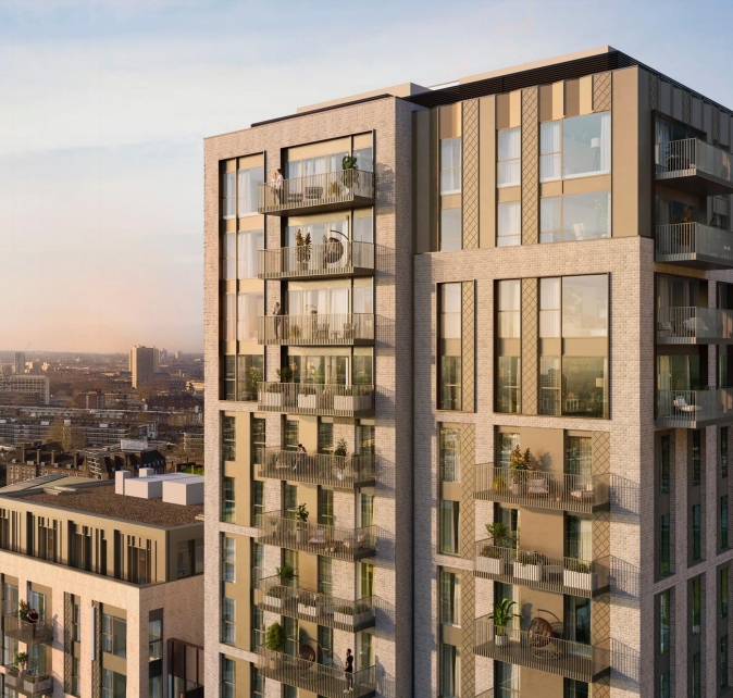 伦敦·欧沃苑 Oval Village 外立面