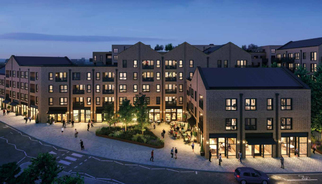 伦敦·汉威尔广场 Hanwell Square 外立面