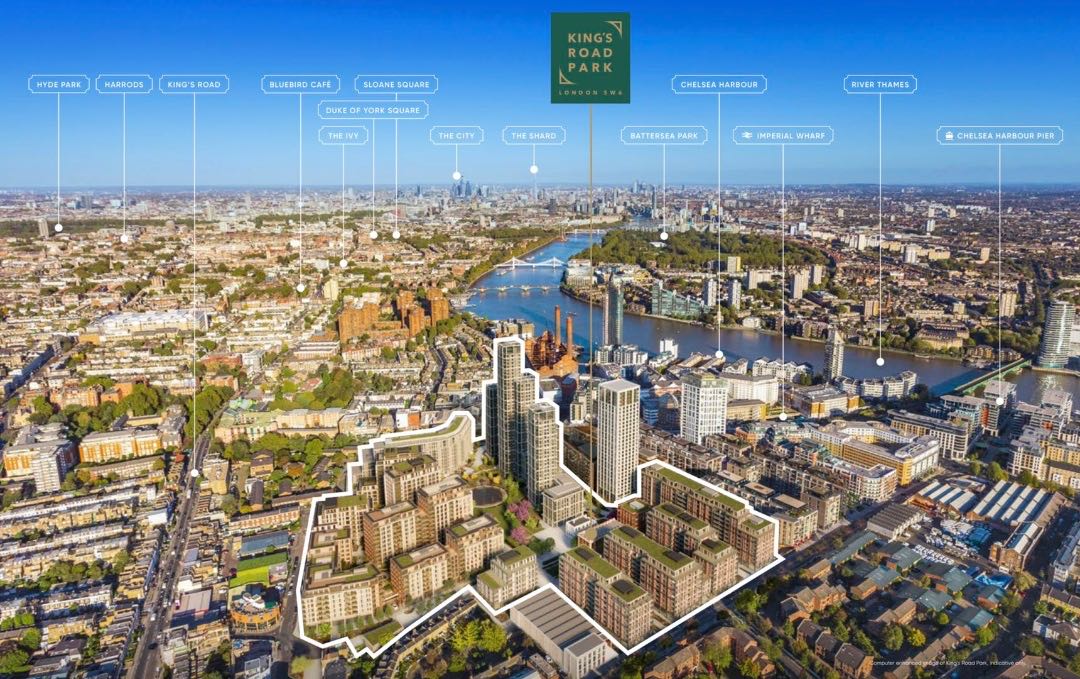 伦敦·国王路花园 King’s Road Park 外立面