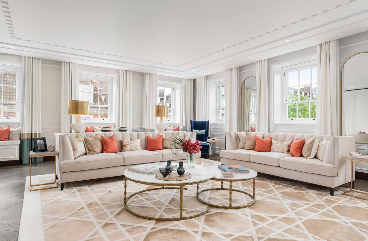 伦敦·格罗夫纳广场1号 No.1 Grosvenor Square 样板间