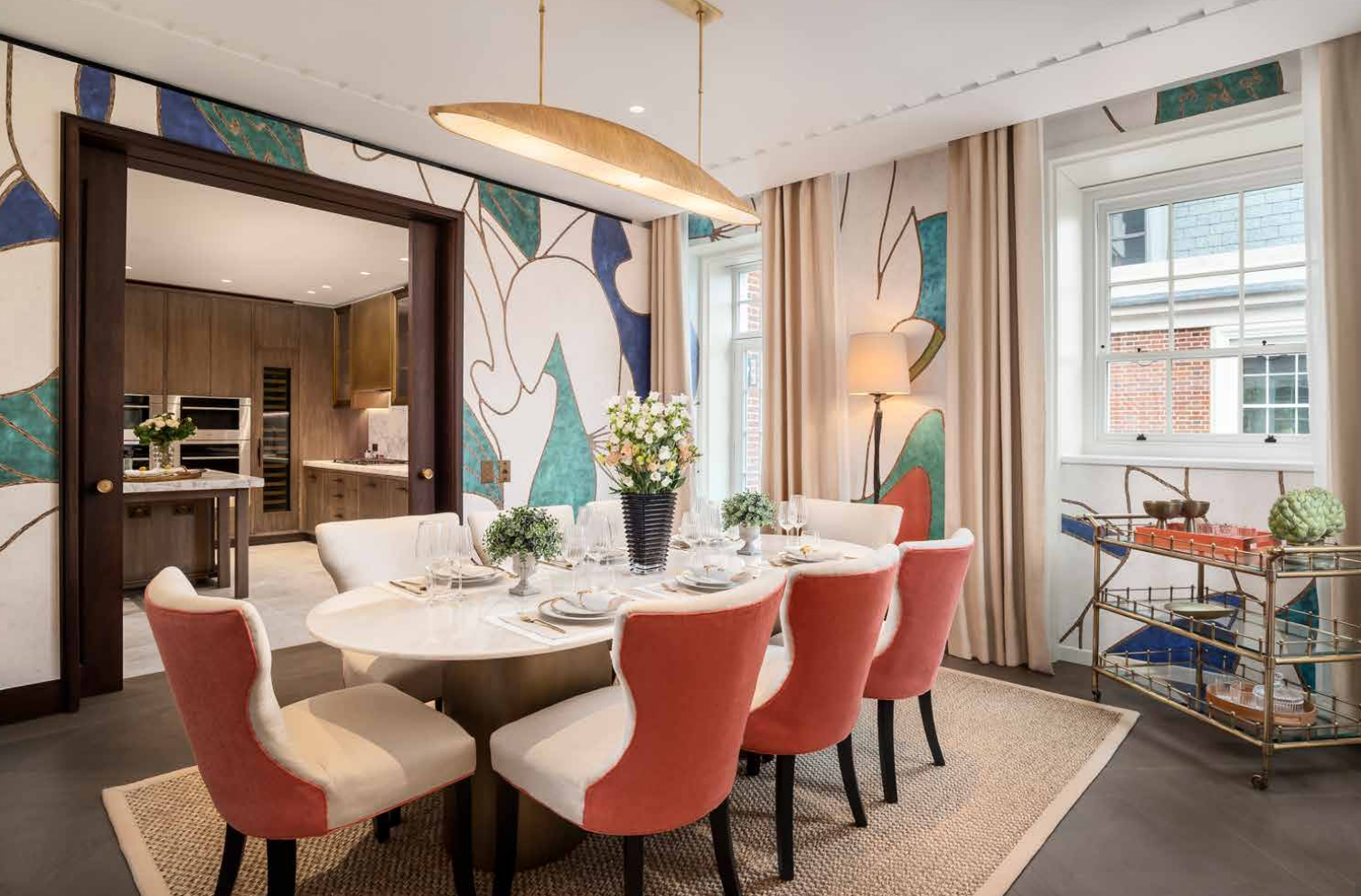 伦敦·格罗夫纳广场1号 No.1 Grosvenor Square 样板间