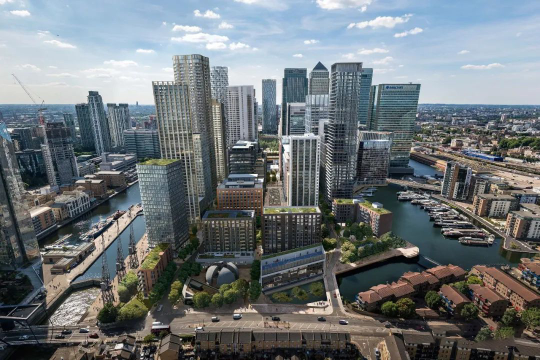 伦敦·大道公园10号 10 Park Drive 外立面