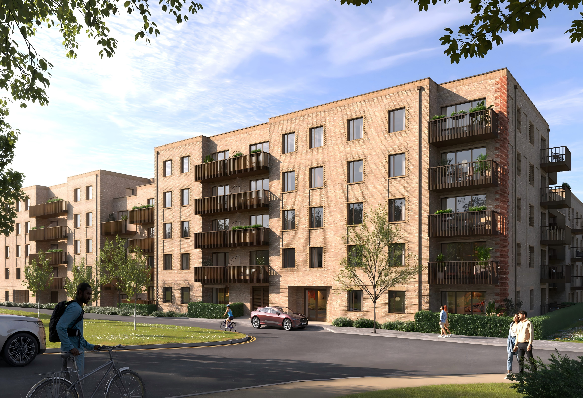 伦敦·春景庄园 Springfield Place 外立面