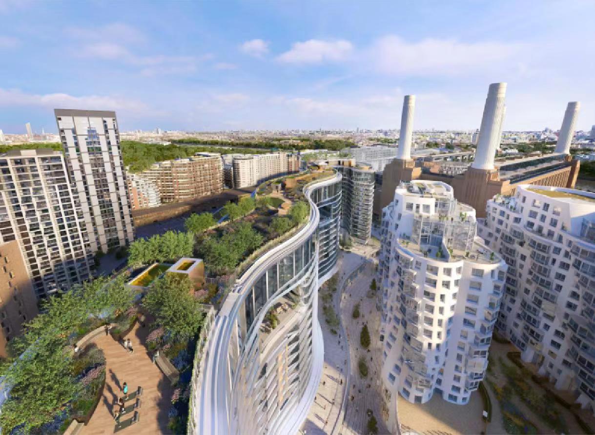 伦敦·巴特西电站 Battersea power station 外立面