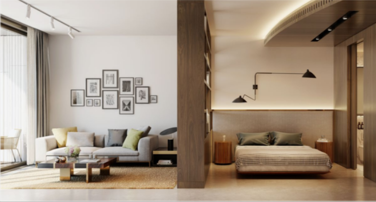 伦敦·万铂豪景 One Park Drive 样板间