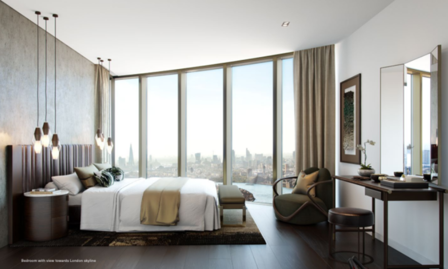 伦敦·万铂豪景 One Park Drive 样板间