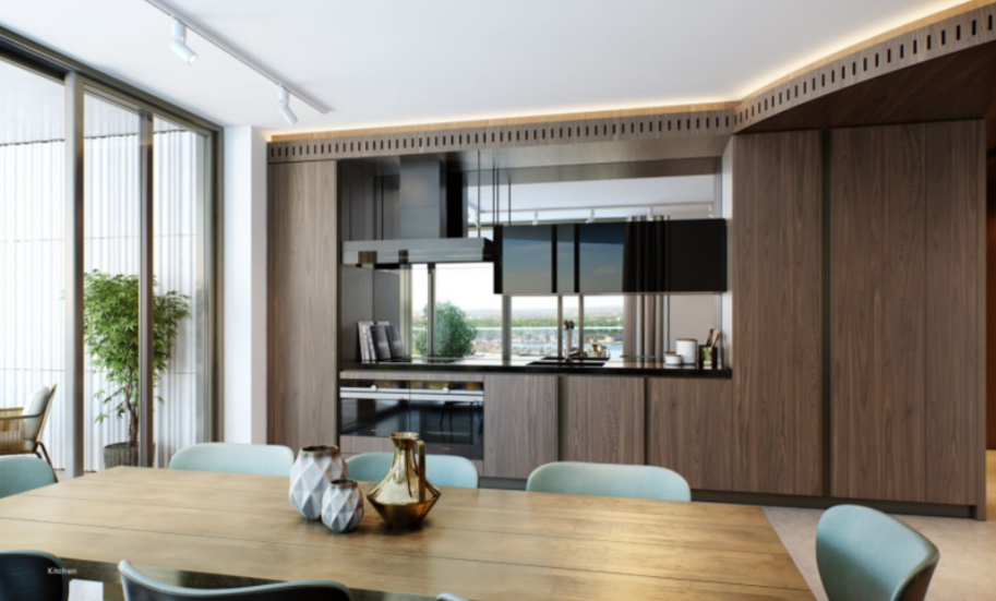 伦敦·万铂豪景 One Park Drive 样板间