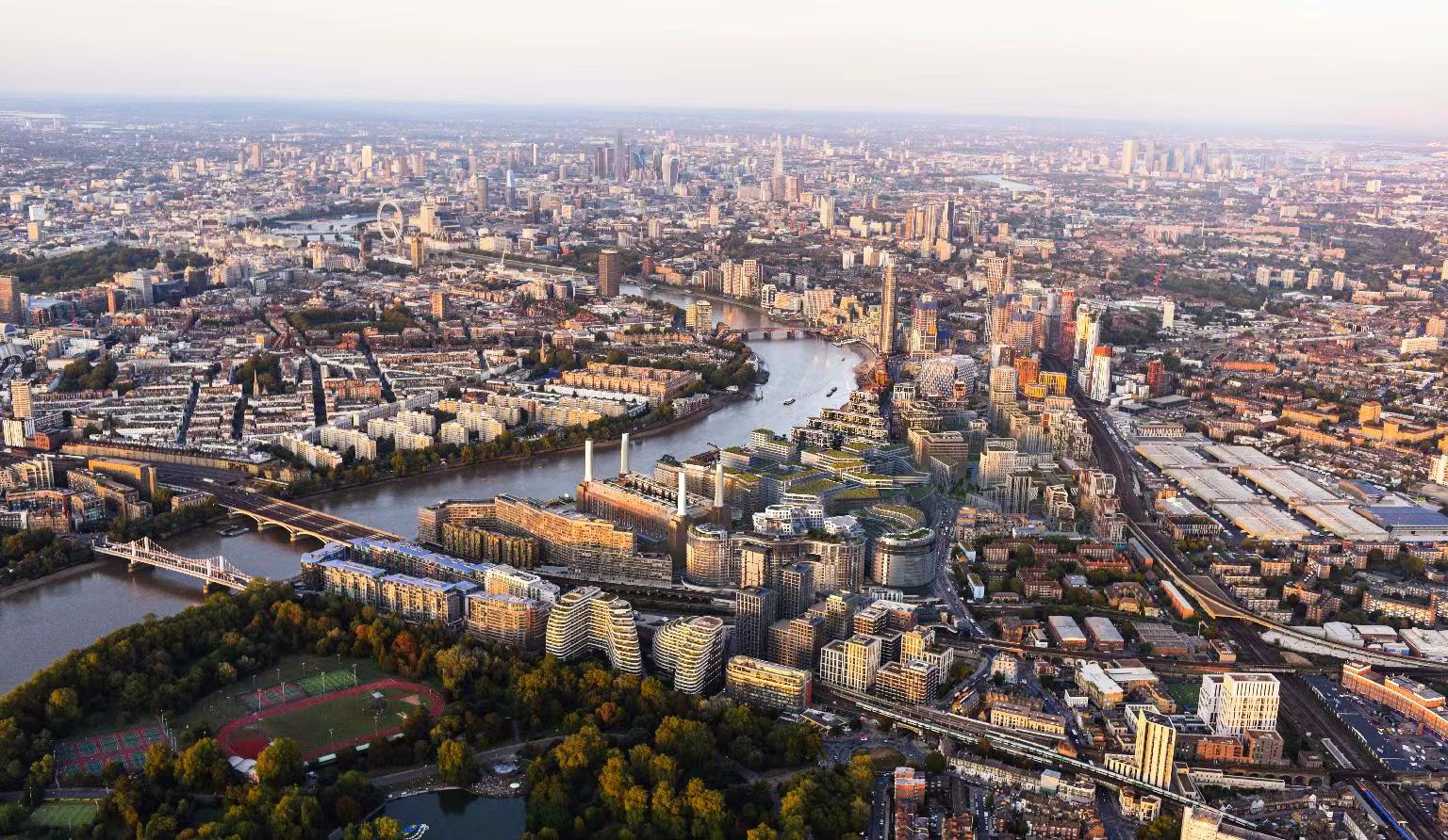 伦敦·巴特西电站 Battersea power station 外立面