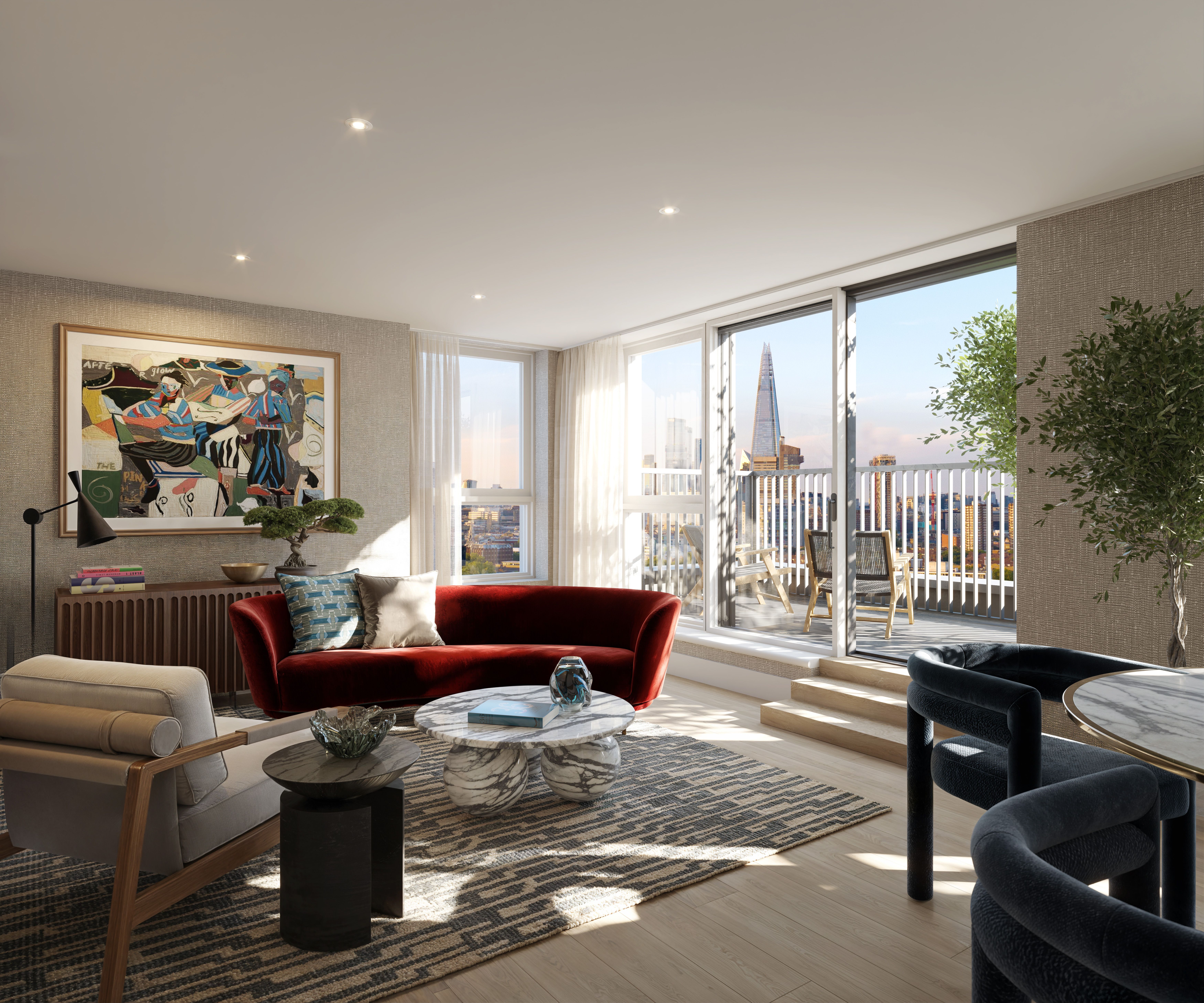 伦敦·艾勒芬公园 Elephant Park 样板间