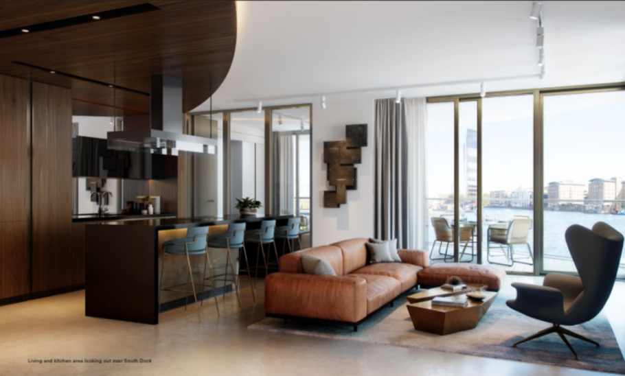 伦敦·万铂豪景 One Park Drive 样板间