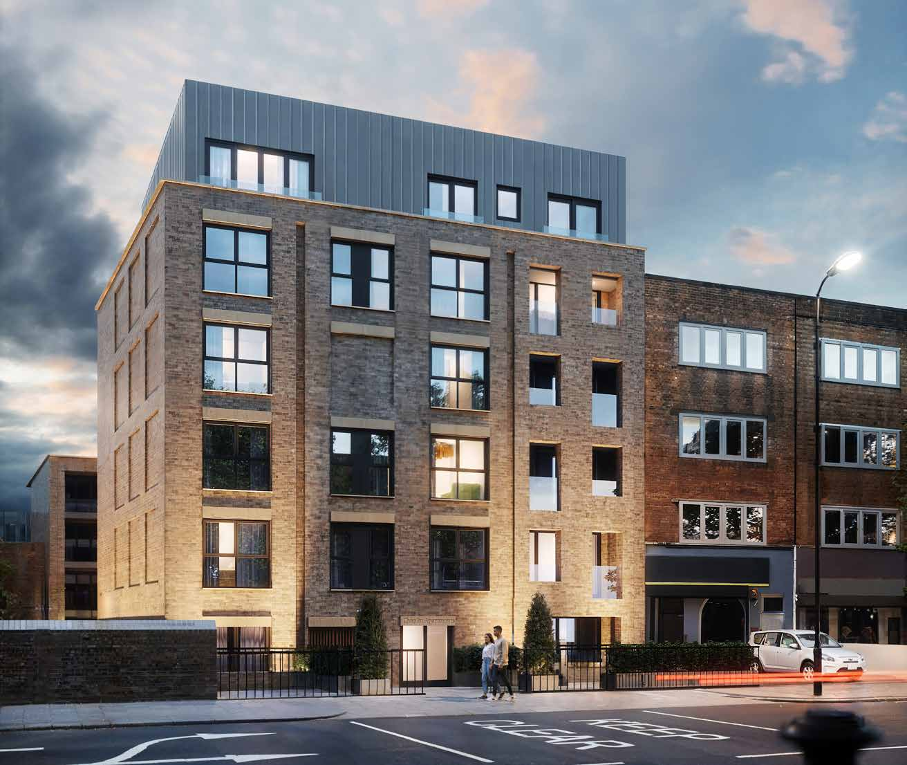 伦敦·The Grove 外立面