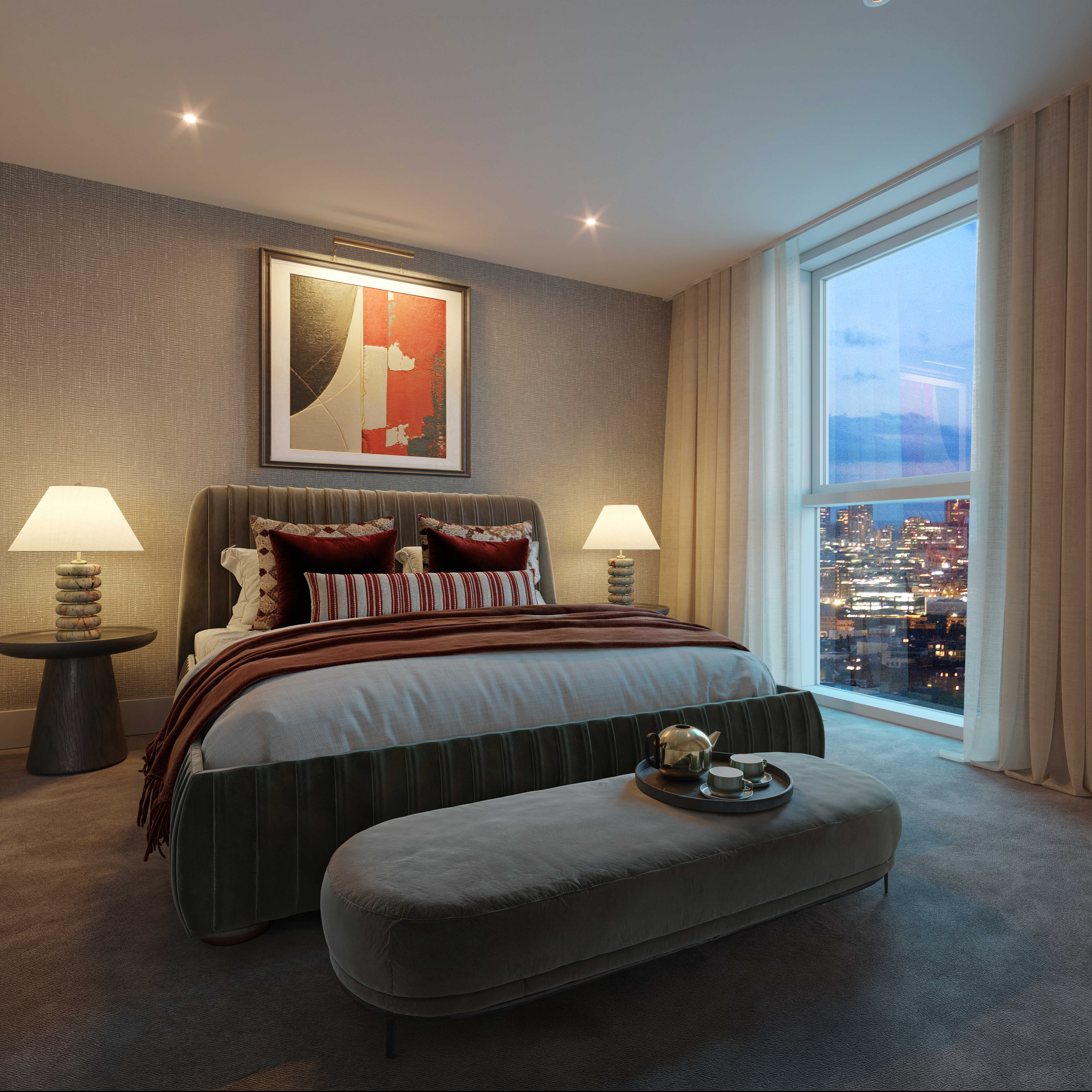 伦敦·艾勒芬公园 Elephant Park 样板间