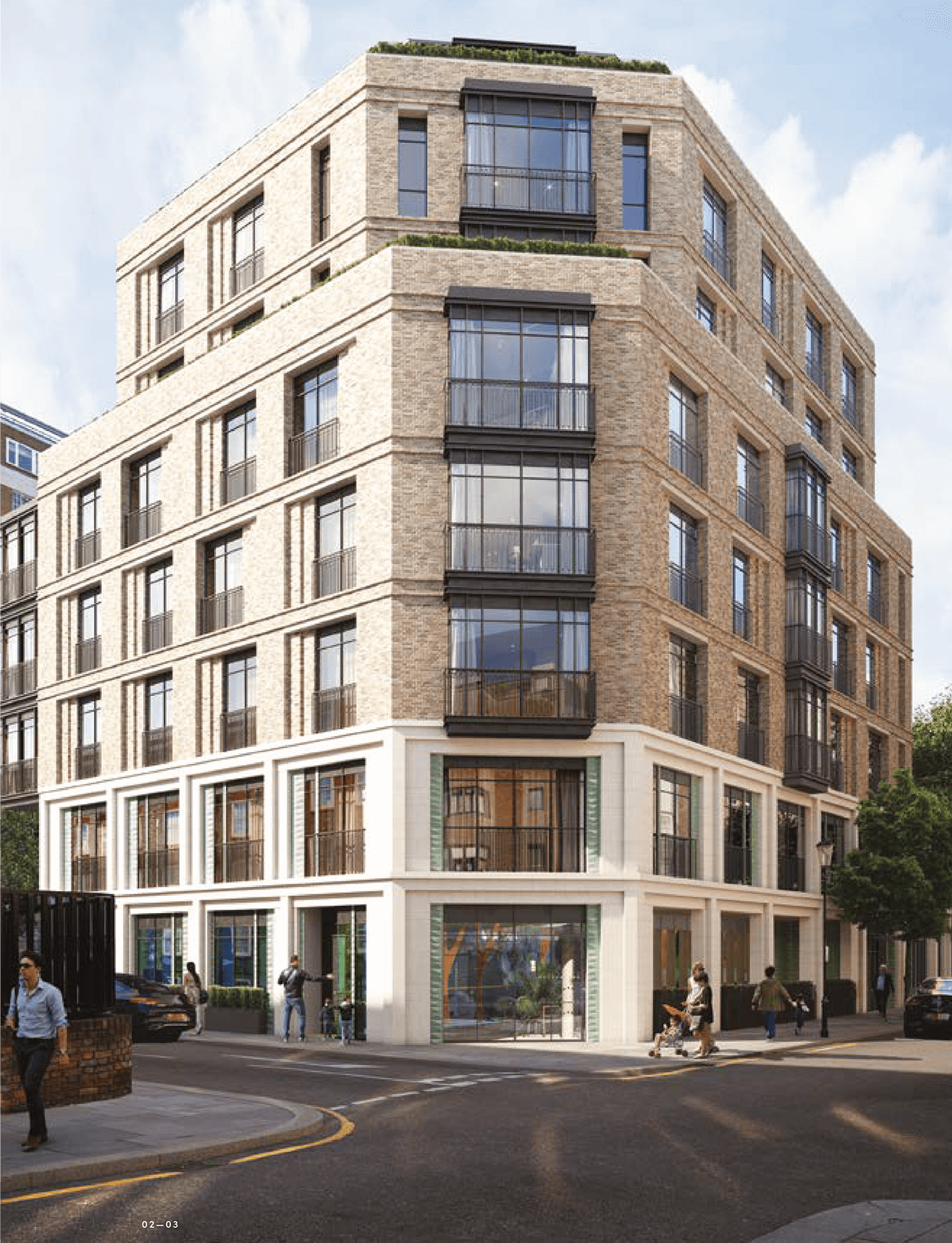 伦敦·卢坎华庭 The lucan 外立面