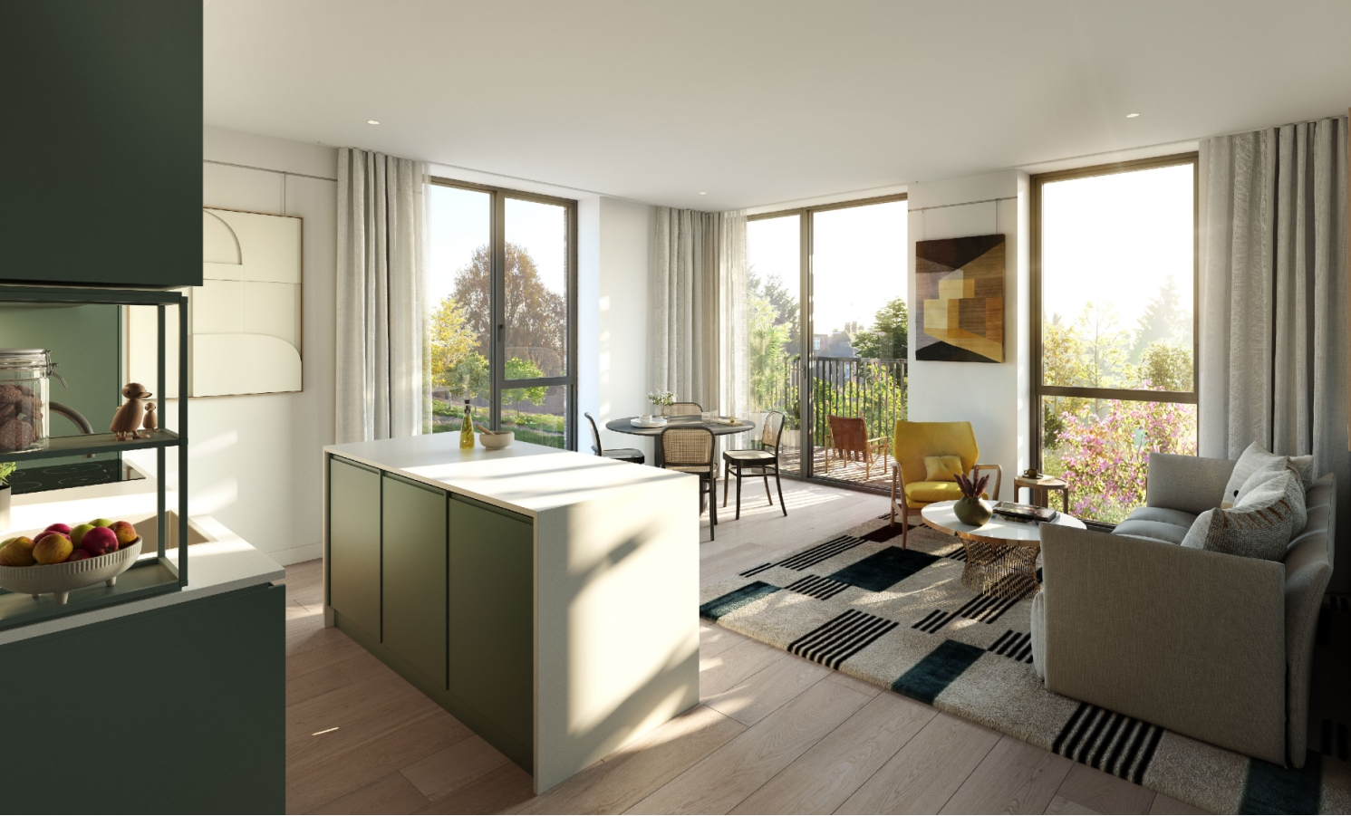 伦敦·布伦特十字城 Brent Cross Town 样板间