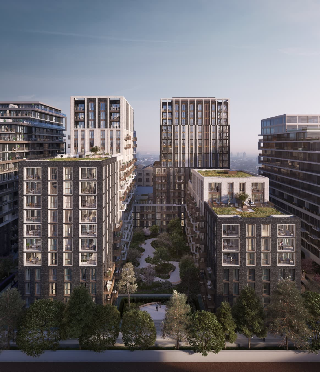 伦敦Tower Bridge•2+1房•Gauging Square 外立面