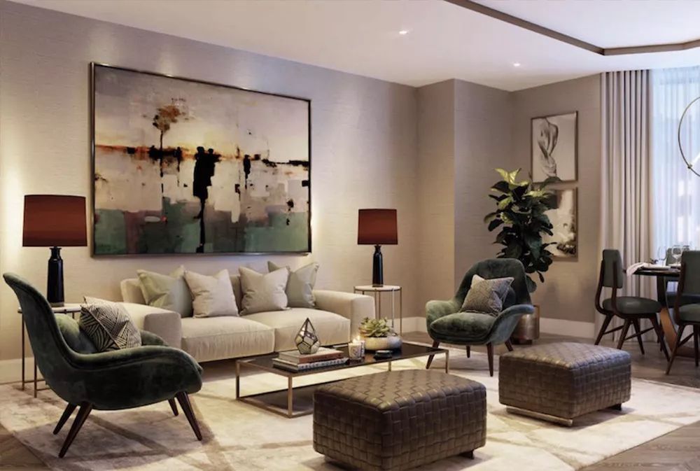 伦敦·米尔班克 9 Millbank 样板间