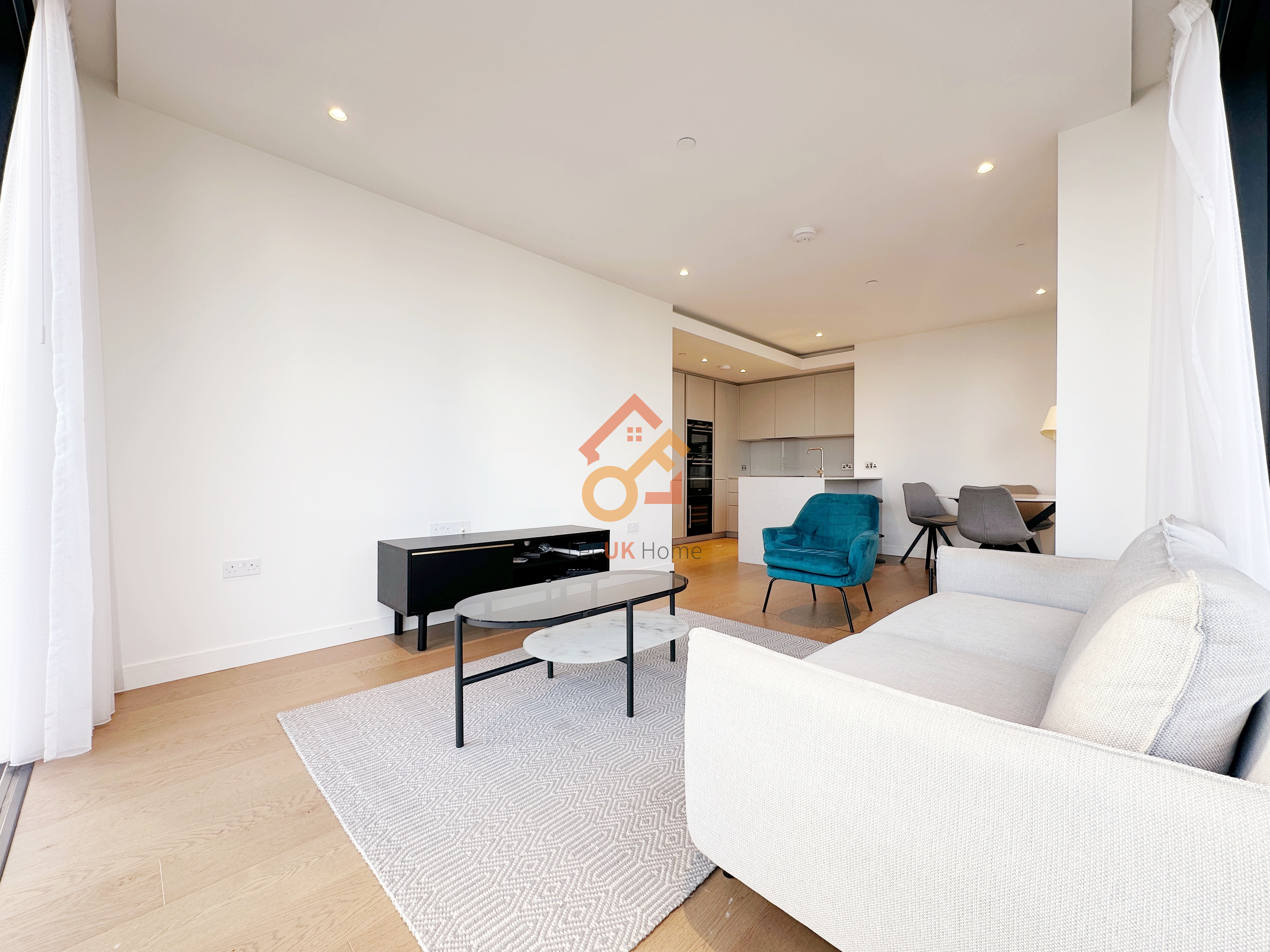 伦敦金丝雀码头•2房•Hampton Tower 房源图片