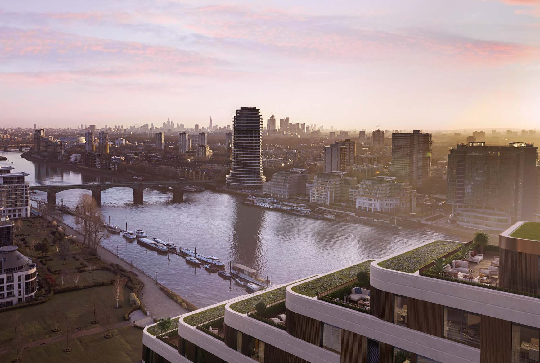 伦敦·切尔西水岸豪庭 Chelsea Riverview 外立面