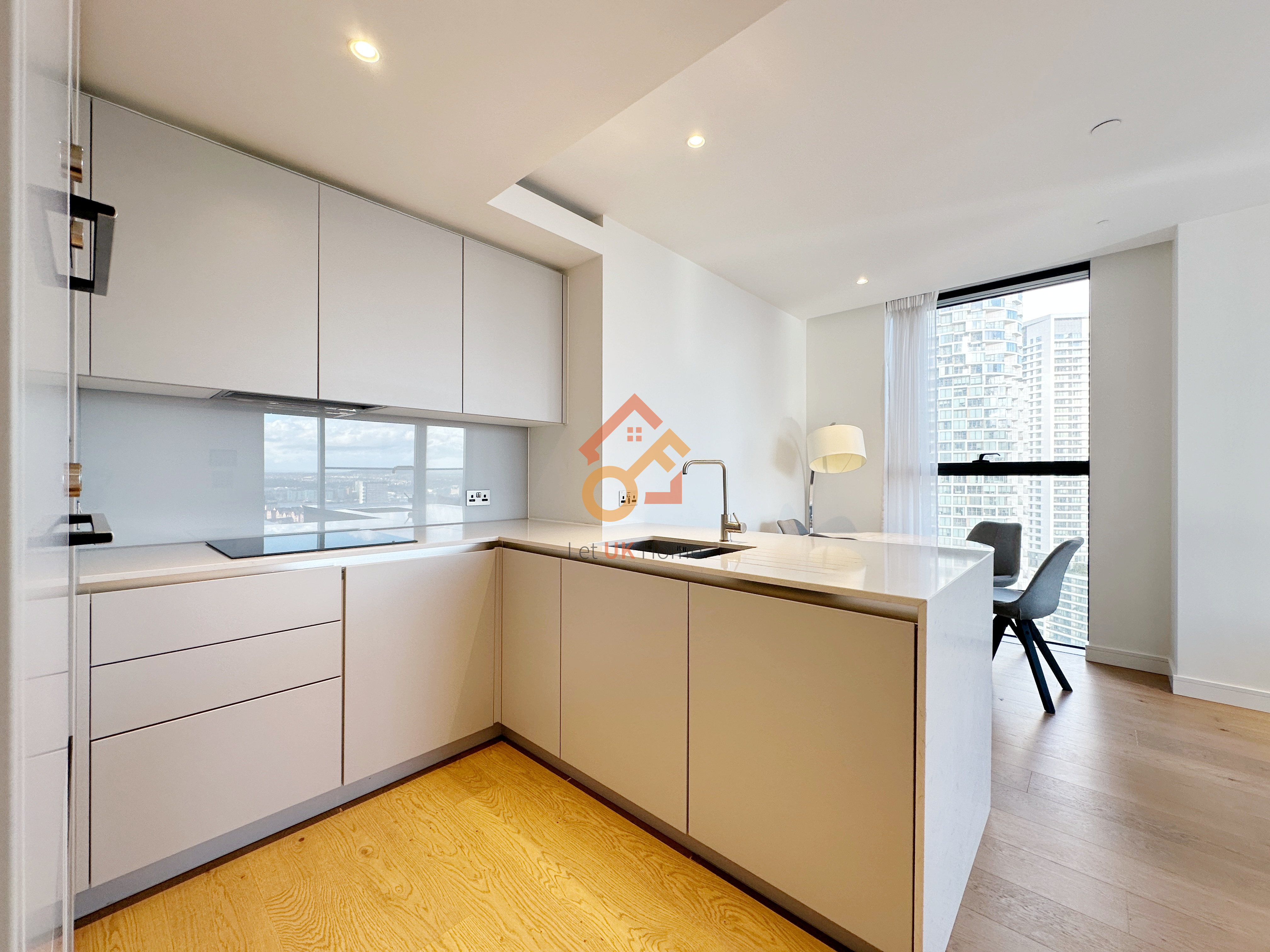 伦敦金丝雀码头•2房•Hampton Tower 房源图片