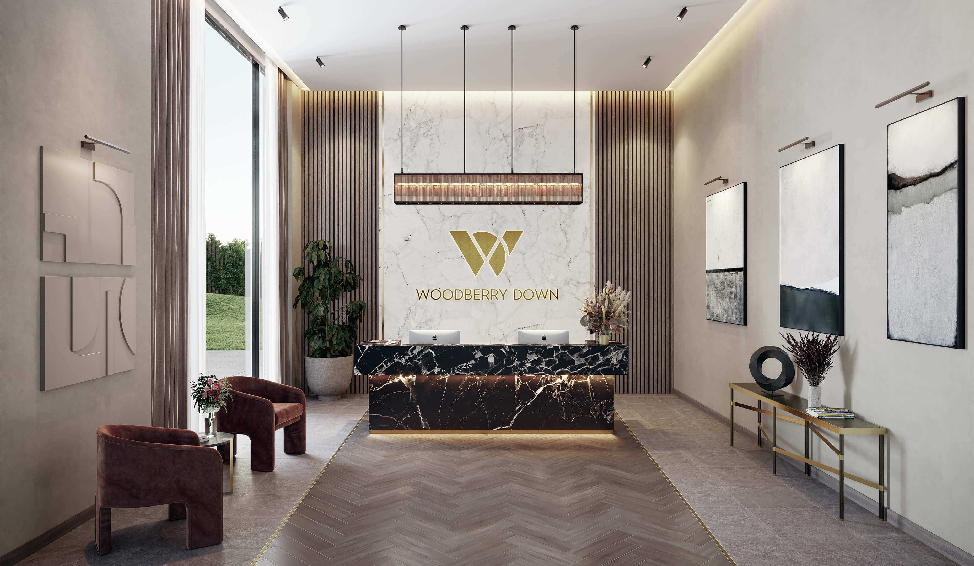 伦敦·伍贝里湖景苑 Woodberry Down 项目配套