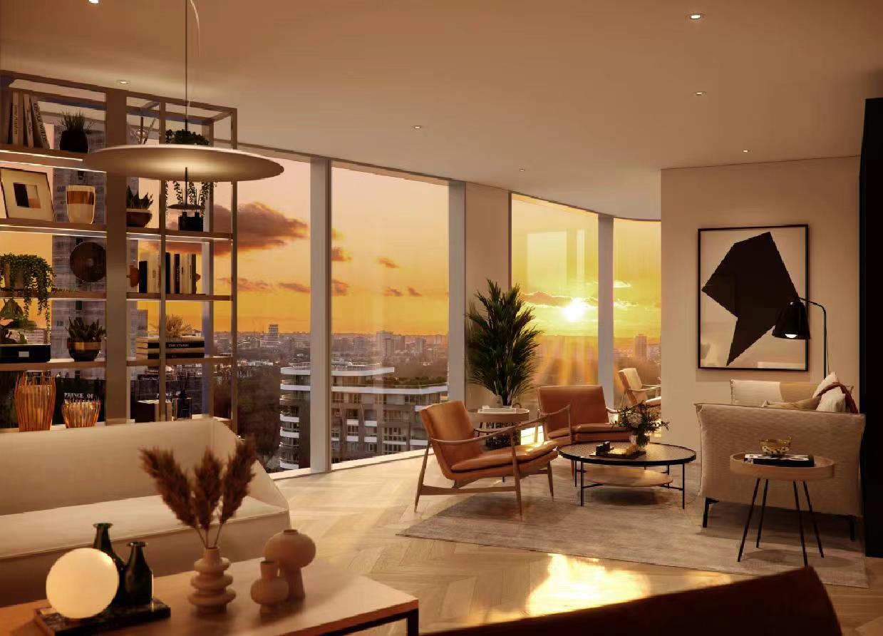 伦敦·巴特西电站 Battersea power station 样板间