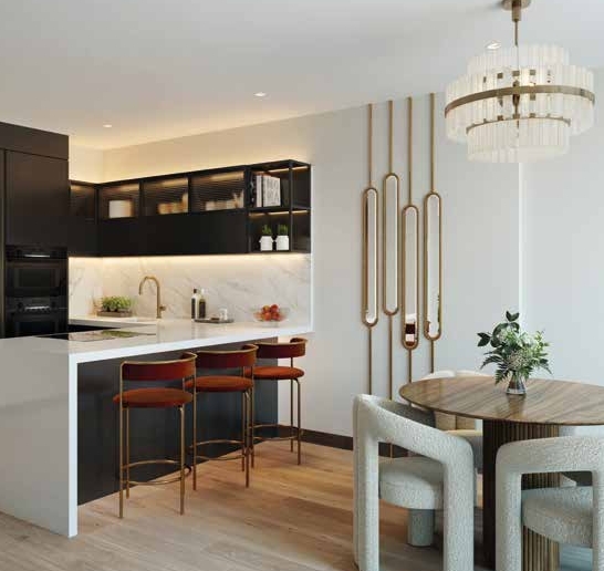 伦敦·巴特西水岸 The HiLight 样板间