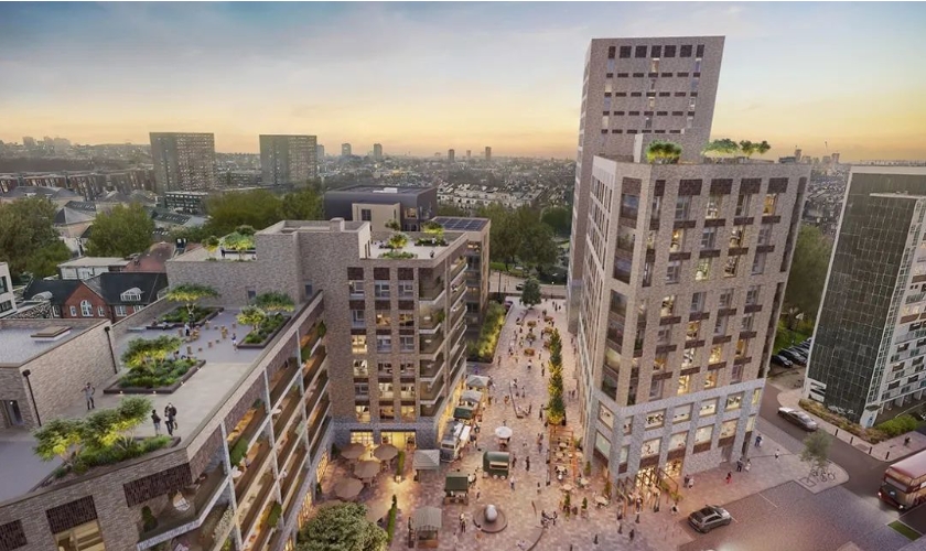 伦敦·西北豪庭 North West Quarter 外立面