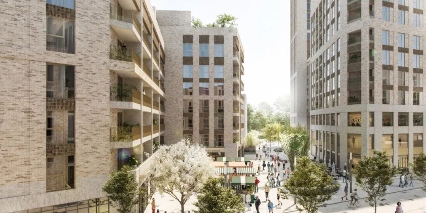 伦敦·西北豪庭 North West Quarter 外立面