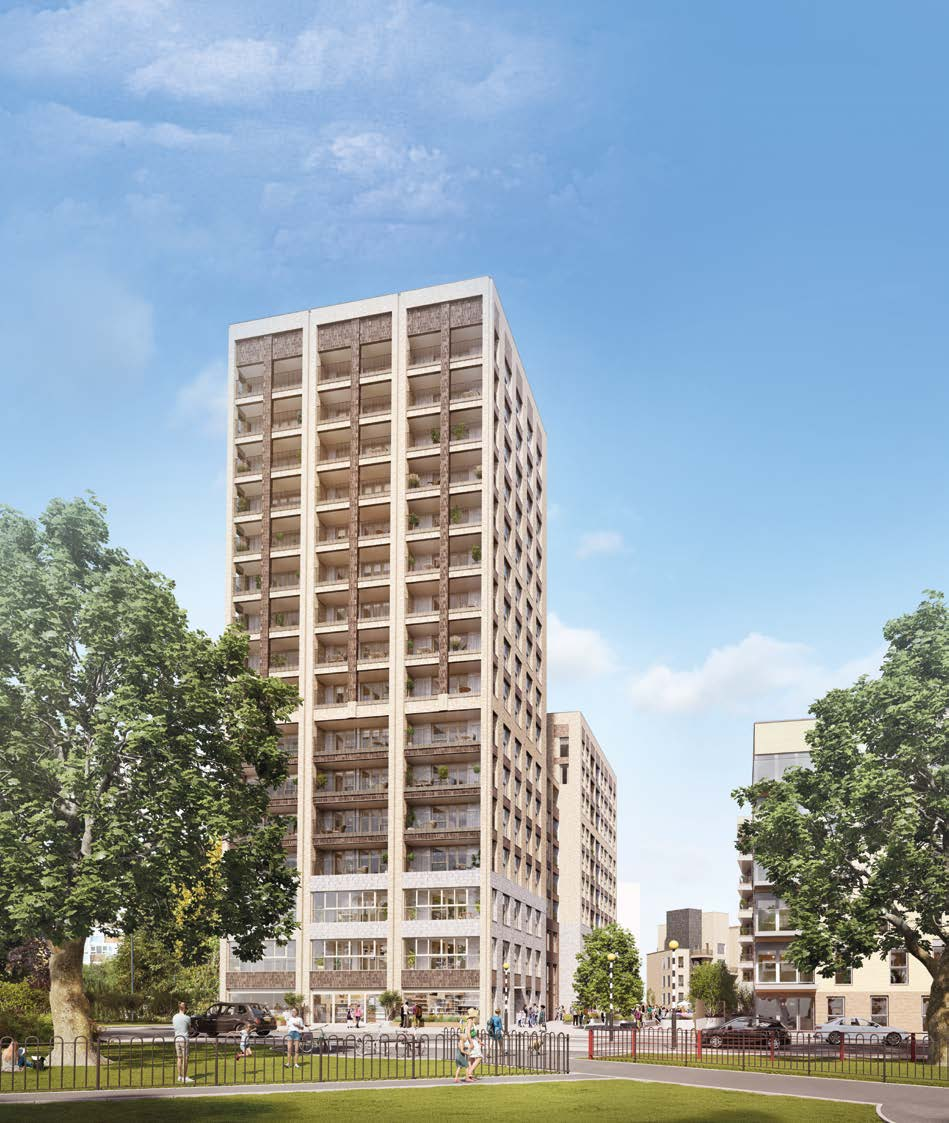 伦敦·西北豪庭 North West Quarter 外立面