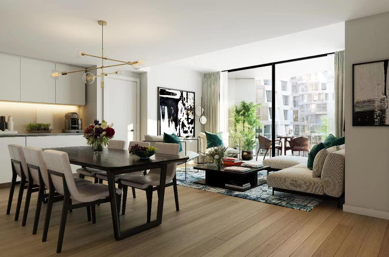 伦敦·巴特西电站 Battersea power station 样板间