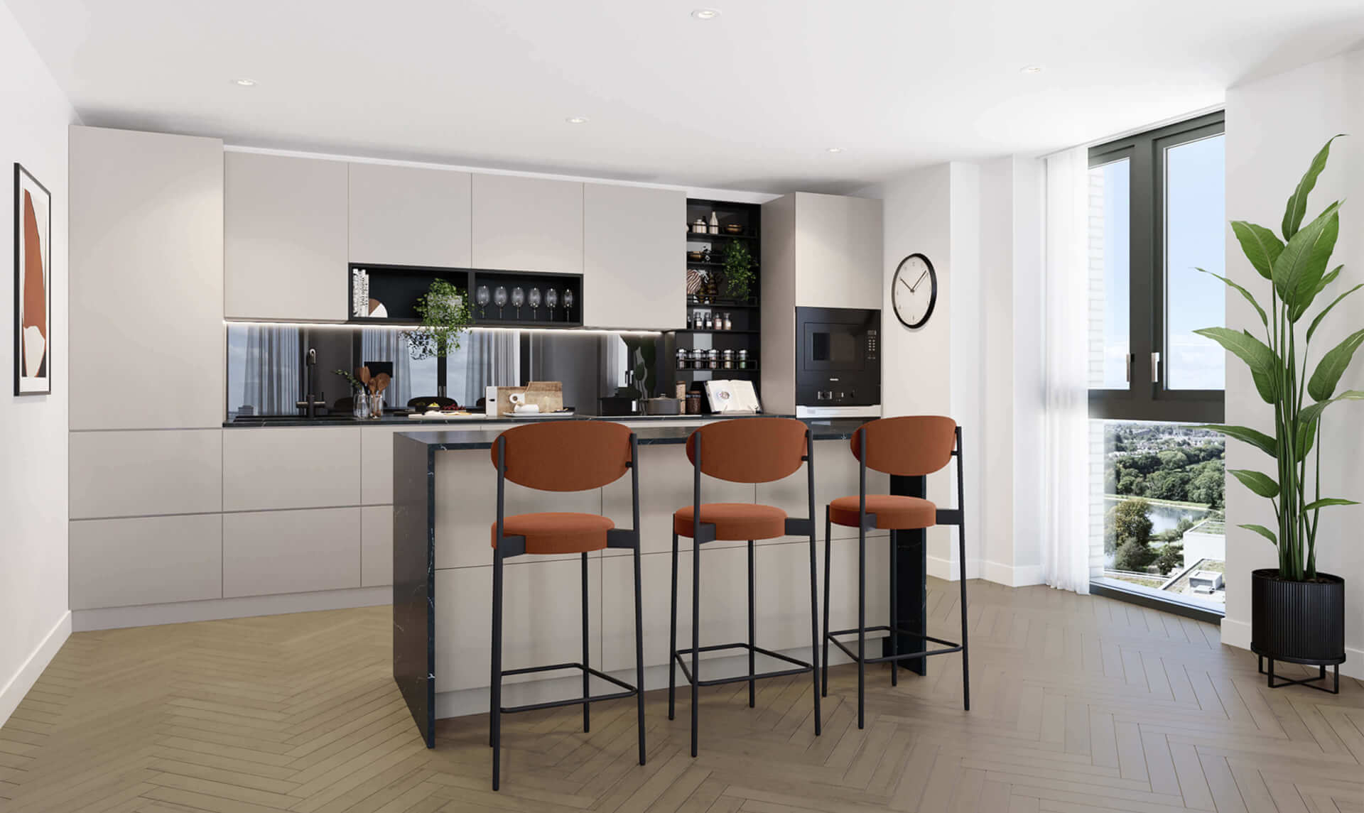 伦敦·伍贝里湖景苑 Woodberry Down 样板间