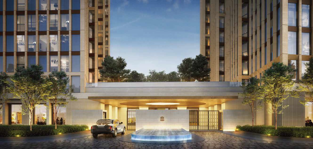 伦敦·泰晤士河一号 Thames City 外立面