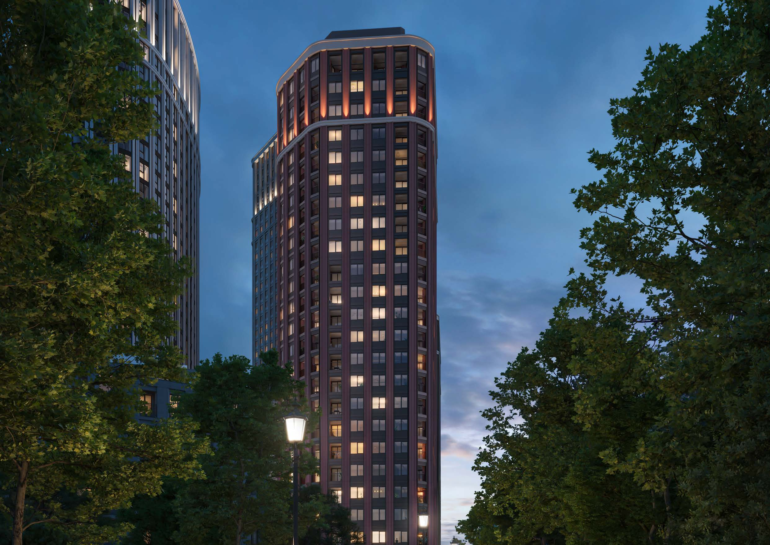 伦敦·Trillium 外立面