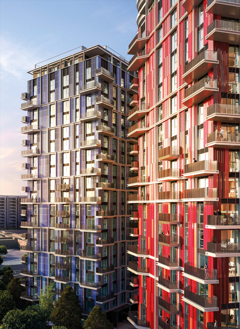 伦敦·柏郦 White City Living 外立面