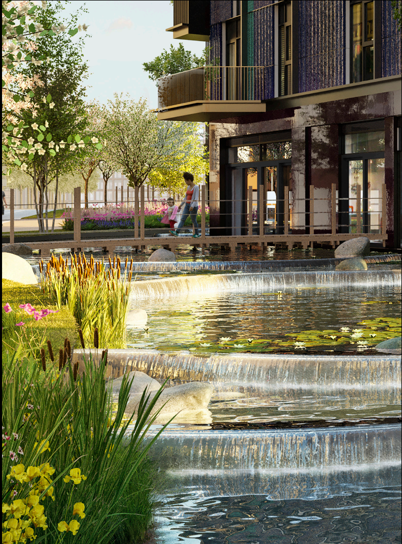 伦敦·柏郦 White City Living 外立面