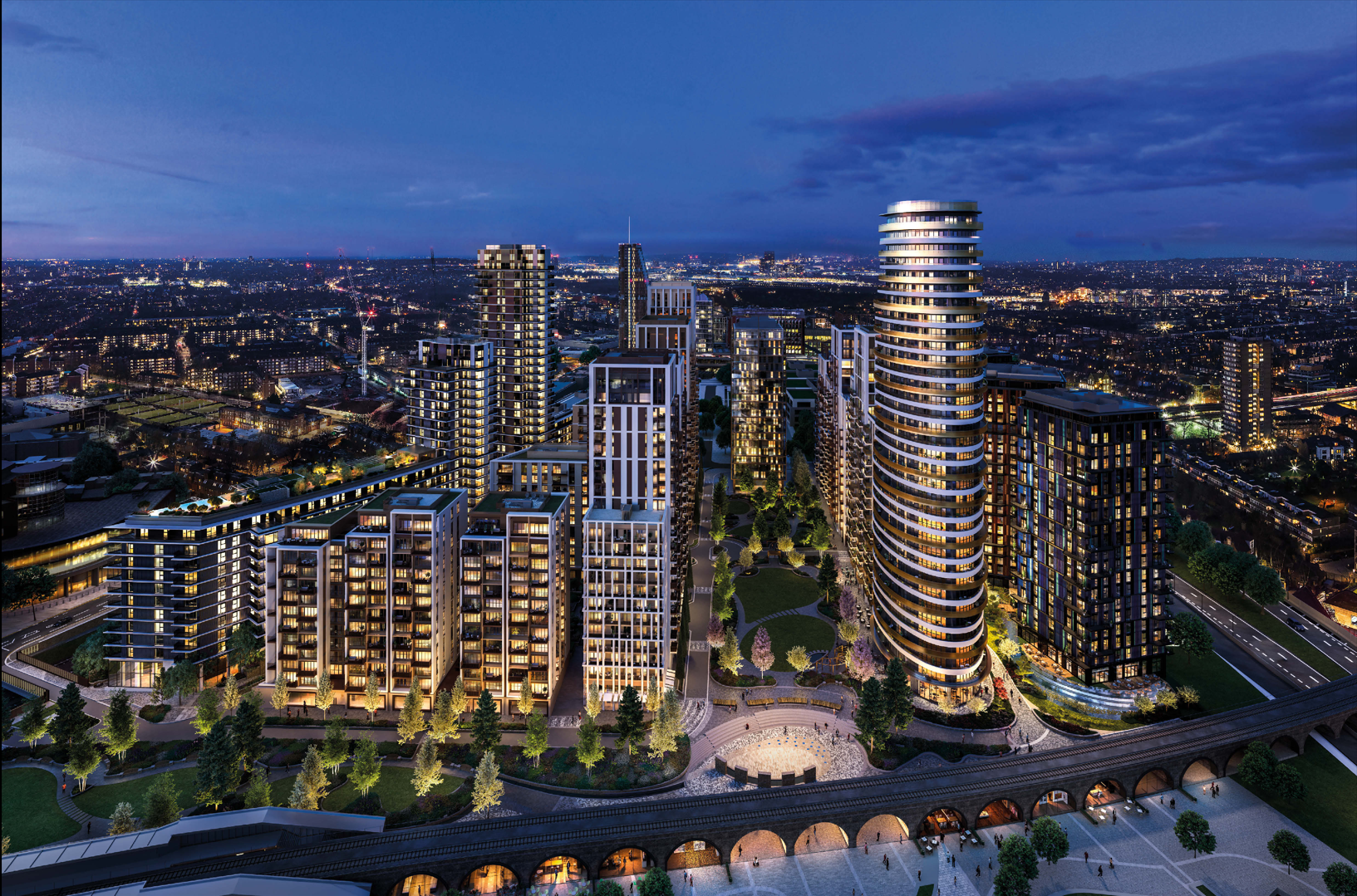 伦敦·柏郦 White City Living 外立面