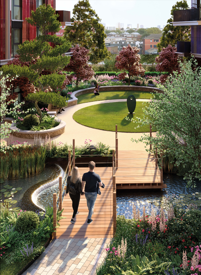 伦敦·柏郦 White City Living 外立面