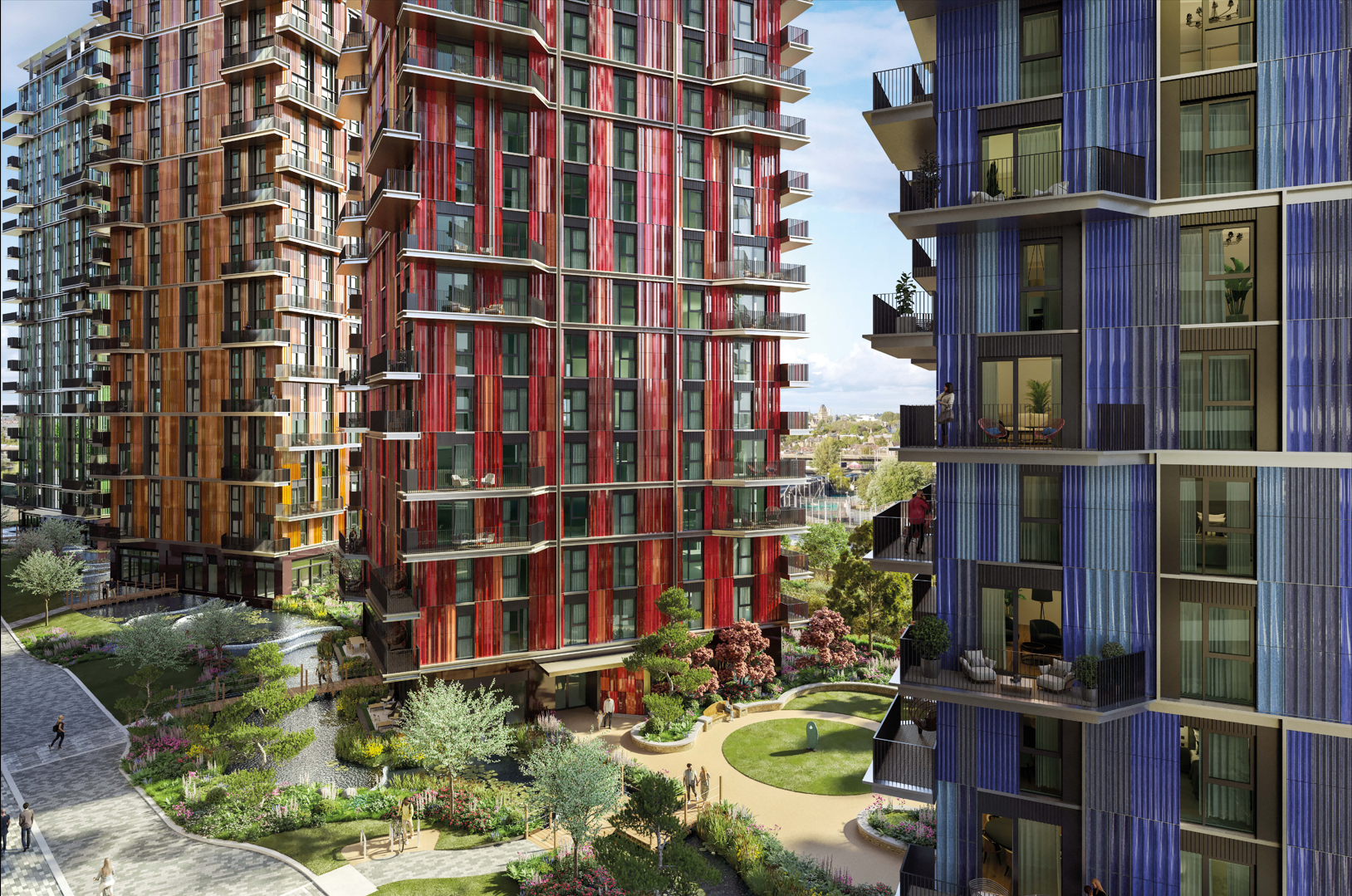 伦敦·柏郦 White City Living 外立面