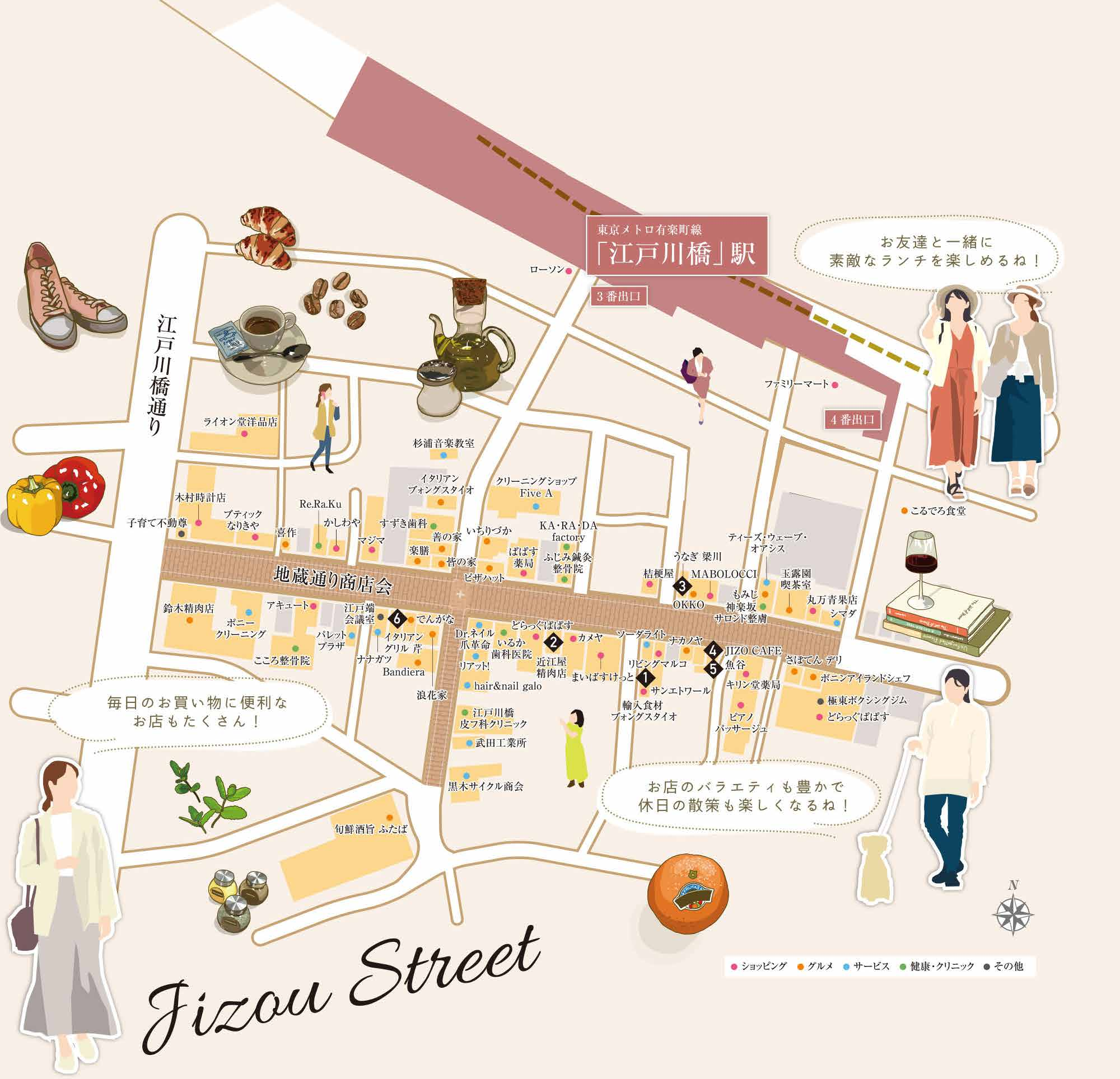 东京·早稻和苑 配套