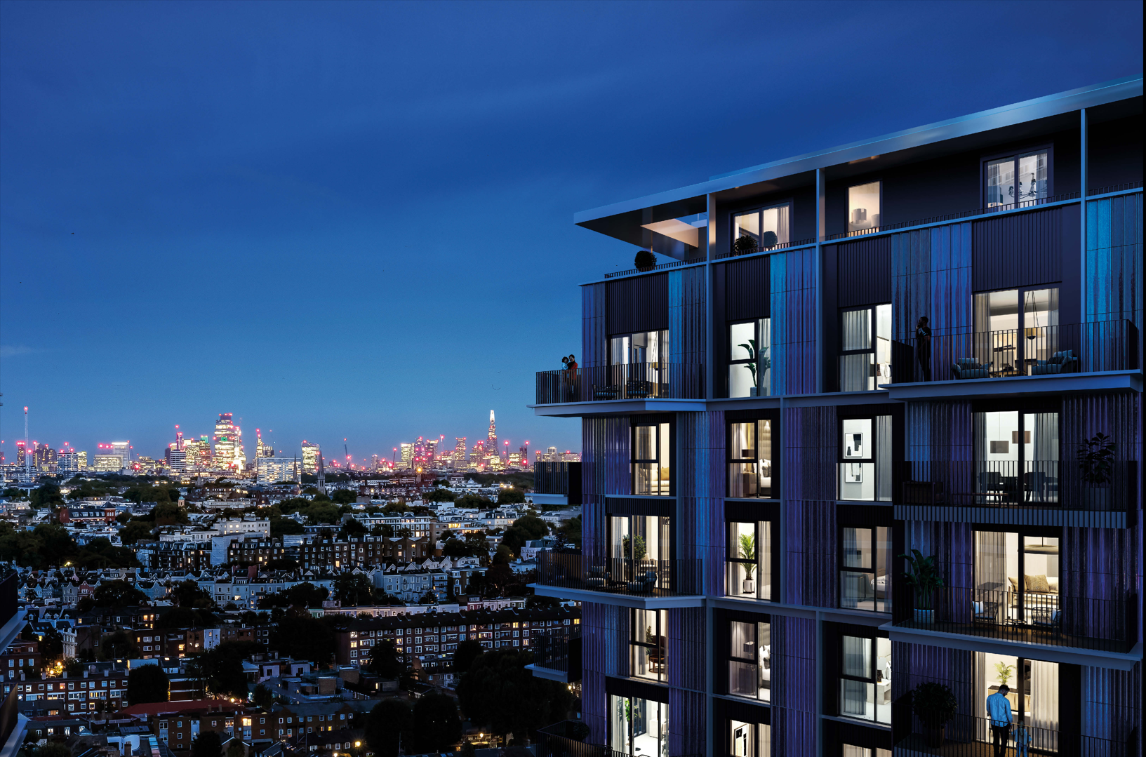 伦敦·柏郦 White City Living 外立面