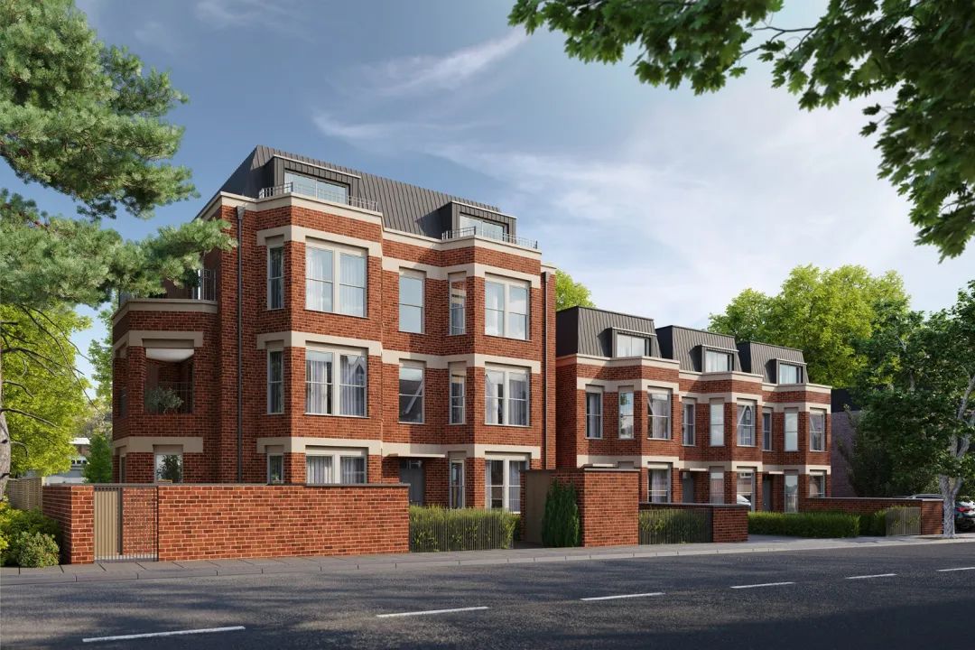 伦敦·罗斯蒙特花园 The Rosemont 外立面